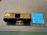 Marx Train #59 Union Pacific Cattle Car Tin Litho Shell Only Part Lot. Fixed Price $8.95.