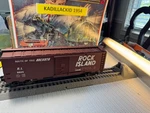 Lionel- Standard -6-9806 Rock Island Boxcar L2343. Fixed Price $18.88.