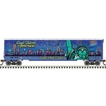Atlas Ho 20006877 50' Postwar Single Door Boxcar Independence Day Edition. Fixed Price $52.95.