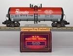 Mth Premier 3-RAIL Scale #1750 Nyc New York Central Tank Car 20-9202 MT-9202L. Fixed Price $50.00.