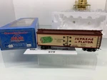 670 Atlas Refrigerator Car Merchant's Biscuit Co. Mbix Plastic Scale 2 Rail. Fixed Price $48.48.
