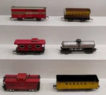 Marx Vintage Assorted Freight Cars #92812 #37956 #567 #256 #556 #80982. Fixed Price $121.24.
