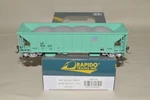 Scale Rapido-trains Union Pacific Rr Mw Mow Work Ballast Hopper Car W/ Load. Fixed Price $59.00.