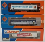 Roco Ho Scale Sbb Reefer Car Assortments: 291031, 4340C, 4340F Ex/box. Fixed Price $32.79.