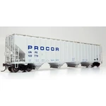 Rapido Procor 5720 Covered Hopper Unpx Blue Solid #122686 Pn 157002A. Fixed Price $54.99.
