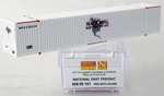 Scale 53' Corrugated Container - National Fast Freight #031060 Mtl #46900101. Fixed Price $15.00.