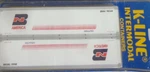 K-line Burlington Northern 40 Intermodal Containers For Double Stack Scale. Fixed Price $35.00.