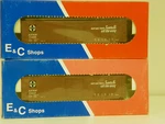 E&c Ho U/a "santa Fe" PS-1 Early Modern Boxcars (pair) (2) Kits Nos. Fixed Price $38.22.