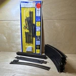 Ahm Atlas Ho Gauge Track Lot Switch Left Straight Curve Highly Detailed Ties. Fixed Price $72.00.