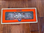 Lionel 6-26843 Christmas Flatcar W/handcar Santa Mrs Claus. Fixed Price $50.00.