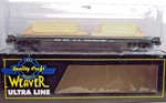 Weaver Scale Ultra Line 50' Flat Car Dodx Army With Crate Loads 3 Rail Nos. Fixed Price $60.00.