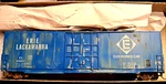 HO=1/87 Built Freight Roundhouse 50'BOXCAR Erie LACKAWANNA-EL69357 Weathered. Fixed Price $14.98.