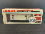 Lionel Nba Basketball And O27 Freight Carrier 6-9359 W/ Logo Decals In Box. Fixed Price $89.95.