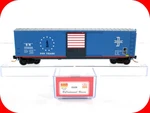 Scale **boston & Maine** Bicentennial Box Car Micro Trains Special Nse 07-85. Fixed Price $39.95.