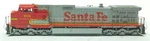Used Athearn 4902 Ho Santa Fe C44-9W Diesel #601 Working. Fixed Price $80.99.