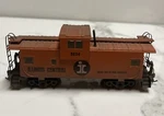 Athearn #5364 34' Wide Vision Caboose - Illinois Central #9634 Ho. Fixed Price $9.00.