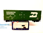 Scale Roundhouse 50' Plug Door Box Car #748856 Burlington Northern. Fixed Price $9.99.