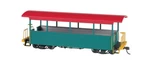 Bachmann #26001 ON30 Green W/ Red Roof - Excursion Car New In Sealed Box. Fixed Price $39.99.