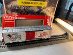 Scale- K-line -K6475 10TH Anniversary Diet Coca Cola Boxcar L2383. Fixed Price $15.10.