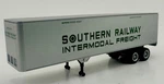 Ho 1:87 Con-cor Southern 40' Piggyback Box Van Trailer. Fixed Price $9.95.