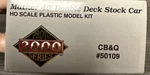 Proto 2000 Ho Kit #50109 Mather 40 Dbl Deck Stock Car Cb&q Nib. Fixed Price $17.85.