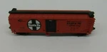 Con-cor Scale P62 47 Ft Covhopper Santa Fe. Fixed Price $17.99.