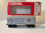 Vintage 1970 Lionel 6-9043 Erie Lackawanna Double Door Box Car Ob. Fixed Price $15.00.
