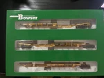 Ho Scale Bowser Trinity RAF33 Unit Ttax Spine Car Set Road #355172. Fixed Price $129.99.