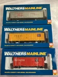 Lot Of Walthers #910-3753 Mechanical Refrigerator Car & 910-3755 910-1776. Fixed Price $39.99.