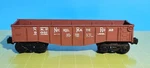 CB17: Lionel No. 6-9031 Gauge Nickel Plate Road Brown Gondola. Fixed Price $12.95.