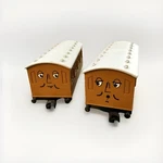Lionel Gauge Thomas The Tank Engine Annie, Clarabel Vintage 9330-10. Fixed Price $65.00.
