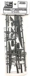 Ho Scale Tichy Train Group 3089 40' Flat Car Fishbelly Underframe Kit. Fixed Price $6.00.