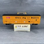Ho Scale Life-like 8990 Thrall Door Box Car Green Bay Route Western Gbw 54. Fixed Price $8.69.