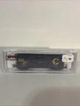 N Scale Atlas 33032 Plug Door Boxcar Chessie SYSTEM,#23727. Fixed Price $13.50.