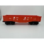 Lionel Rail Blazer 16304 Gondola Car Orange Scale Train Rolling Stock 1987. Fixed Price $12.00.