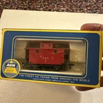 Ahm Ho Old Time Caboose 6251 V&t Made In Italy By Rivarossi. Fixed Price $16.63.