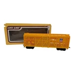 Life-like 40' Cattle Car No 8496 Union Pacific Ho Scale Yellow Train. Fixed Price $14.00.