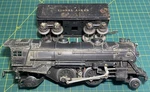 Lionel Post War #1664 Steam Locomotive 1689T Tender Gauge. Fixed Price $53.90.
