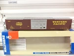 Walthers Ho 932-3506, Ps 86' Hi-cube Box Car, Western Pacific 86074. Fixed Price $39.99.