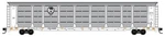 Micro-trains Mtl N-scale 89' Auto Rack Canadian Pacific/cp Rail (white) #543028. Fixed Price $65.99.