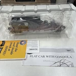 Lionel 6-19454 Pennsy Flatcar W Gondola Gauge Prr Freight Ln Box. Fixed Price $49.95.