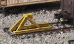 Walthers N Scale Track Bumpers Dark Gray PACKAGE(5) 933-2605. Fixed Price $14.90.