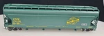 Athearn Scale Chicago North Western 55' Acf Covered Hopper Cnw 172256. Fixed Price $15.99.