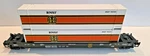 Mth # 20-95008 Bnsf Husky Stack Car O Gauge. Fixed Price $55.00.