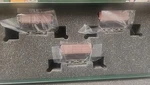 Bachmann 29801 ON30 Spectrum Wood Side Dump Cars (3). Fixed Price $75.00.