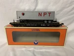 Lionel Northern Pacific PS-4 Flat Car W/ 40 Trailer Real Wood Deck 6-84871!. Fixed Price $94.99.