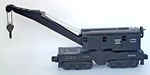 Lionel 2460 Bucyrus Erie Operating Crane Car Postwar Gauge Black Cab - CB16. Fixed Price $59.95.