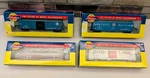 Lot Of 4 Athearn Scale Rolling Stock - Bnsf, B&m, Soo Line, St. Lawrence. Fixed Price $59.99.