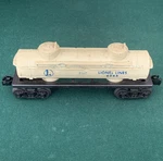Lionel Lines 6045 Double Dome Tank Car, Gray, O-gauge, Vintage. Fixed Price $9.00.
