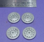O/ON3/ON30 Solid Tire Truck Wheels 1/48 Wiseman Model Services Detail Parts O359. Fixed Price $7.00.